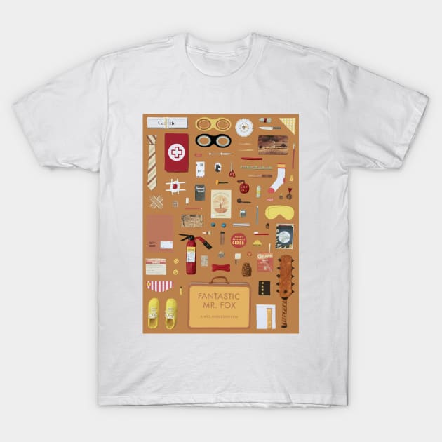 Fantastic Mr. Fox T-Shirt by JordanBoltonDesign